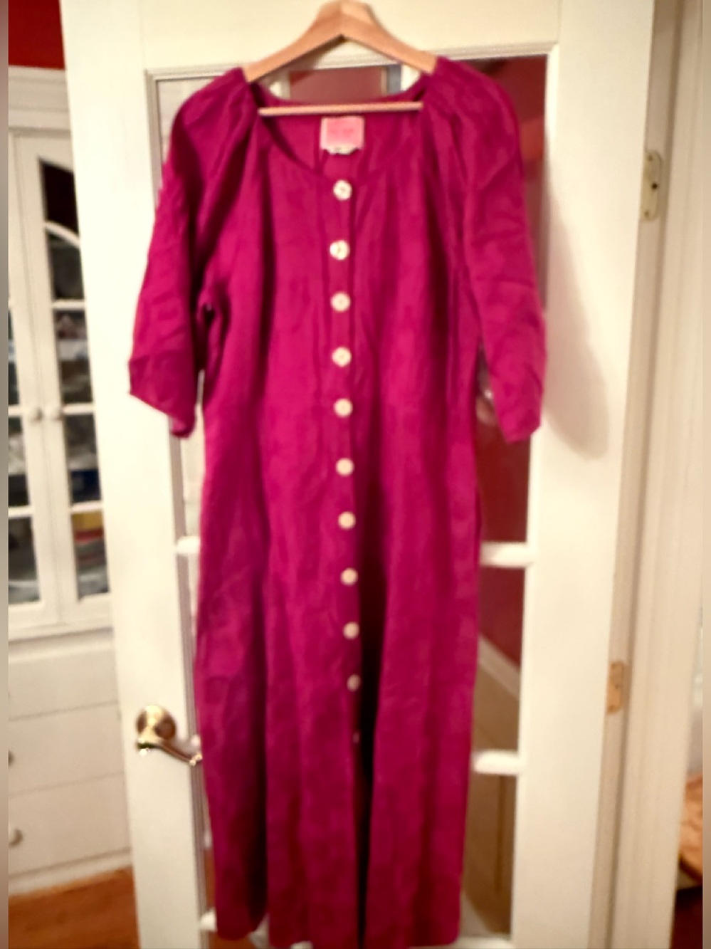 Women’s Long Magenta Dress by Kate Spade.